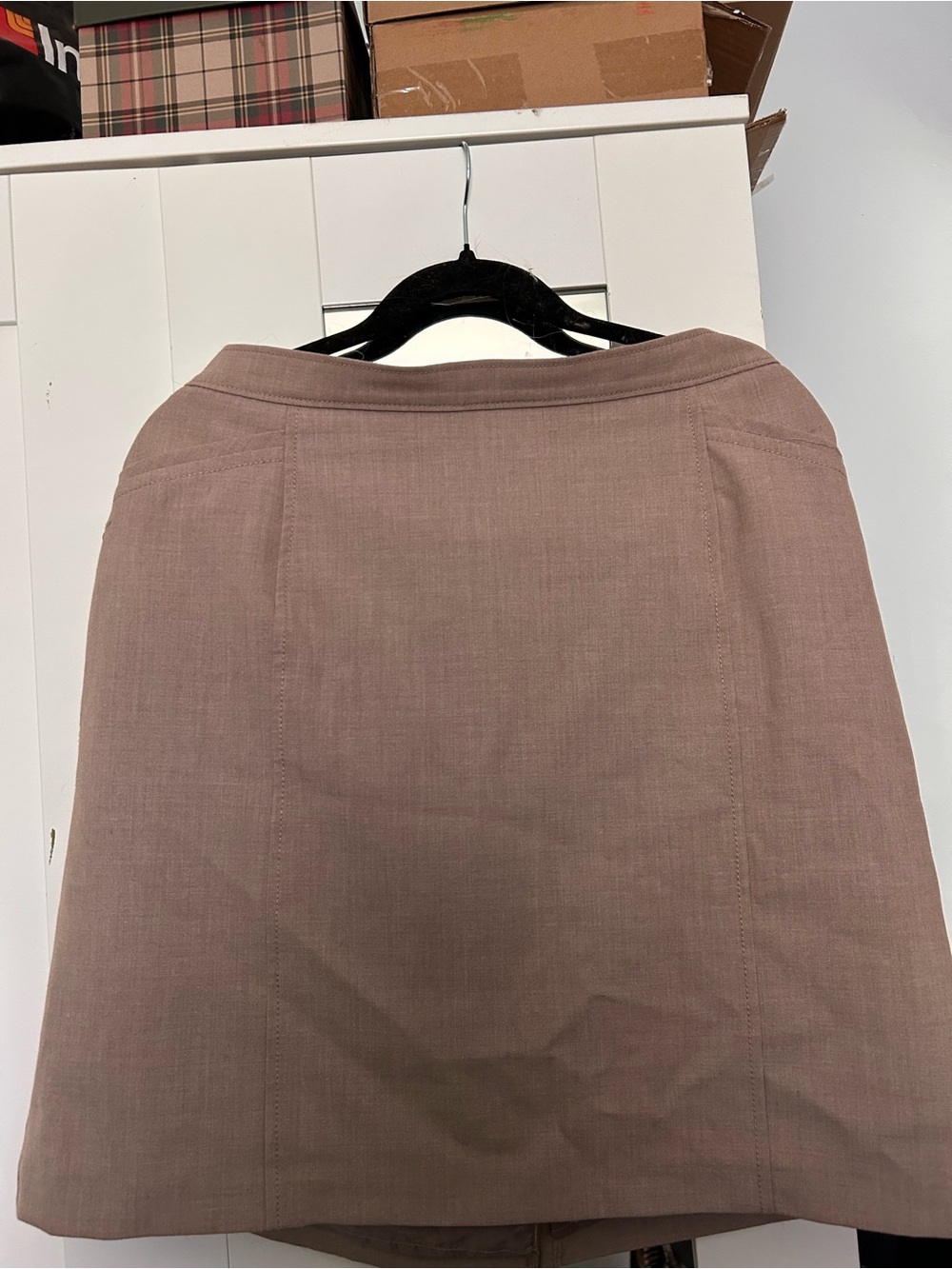 Classic tan skirt